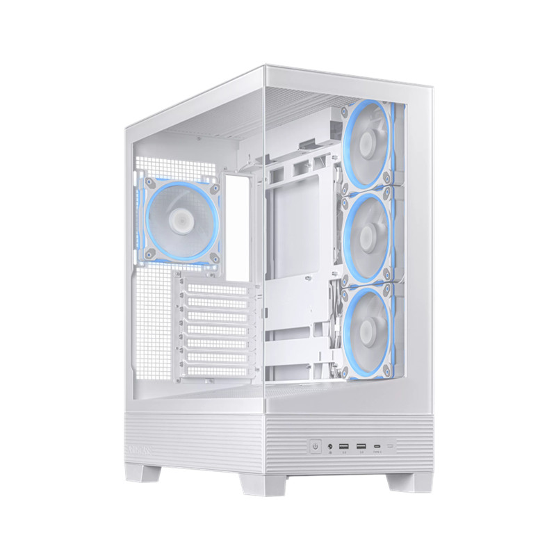 ASUS case A31 PLUS TG ARGB FANS white