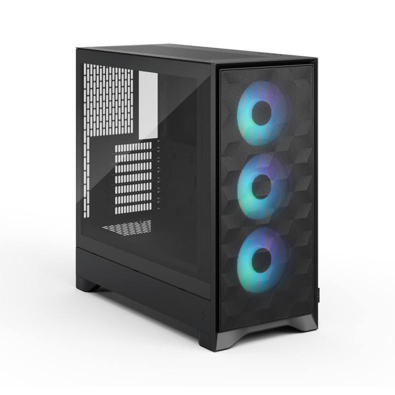 Fractal Pop 2 Air/Midi Tower/Transpar./Čierna
