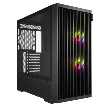 FSP M330-BA/Midi Tower/Transpar./Čierna