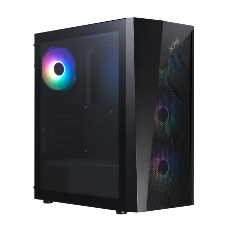 Adata XPG Lander 500/Midi Tower/Transpar./Čierna