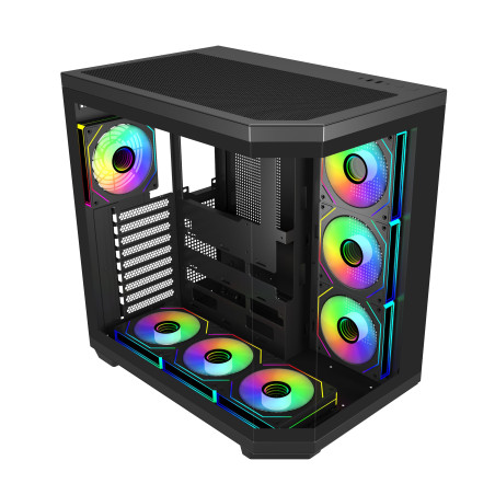 FSP U580-BA/Big Tower/Transpar./Čierna