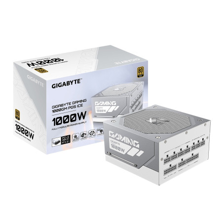 GIGABYTE GAMING 1000GM PG5 ICE/1000W/ATX 3.1/90%/Modular/Retail