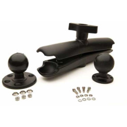 RAM MOUNT KIT, ROUND BASE, LONG ARM, 13 palcov (330mm), BALL FOR VEHÍČKA DOCK REAR