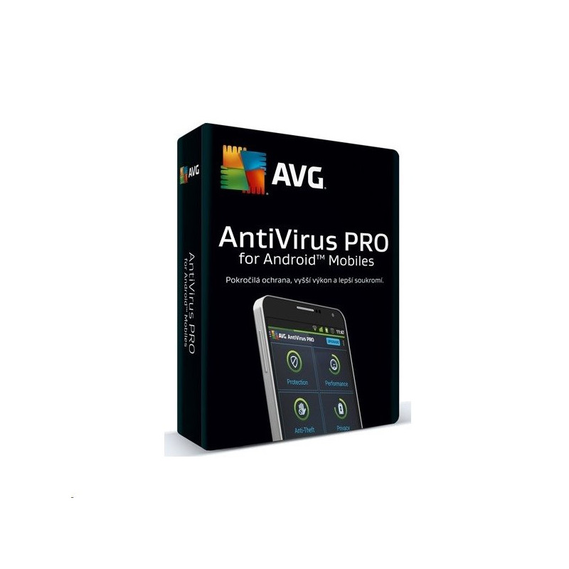 AVG Antivirus Pro pre Android 1 Device, 1 Year