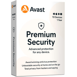 AVAST Premium Security MultiDevice, až 10 pripojení 1 Year