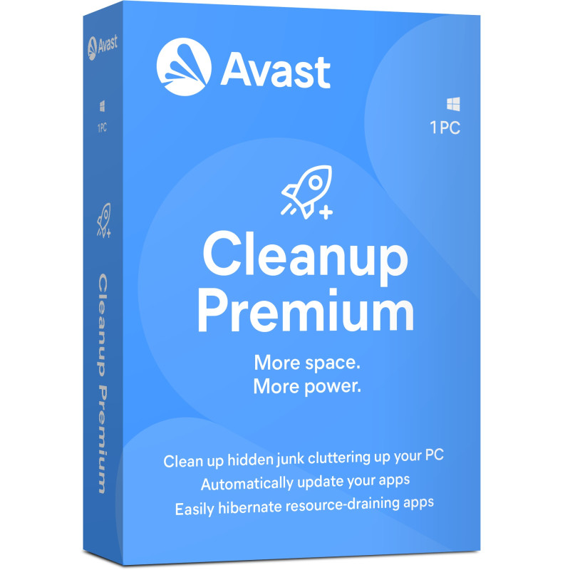 Renew AVAST CleanUp Premium - 1 PC 1Y