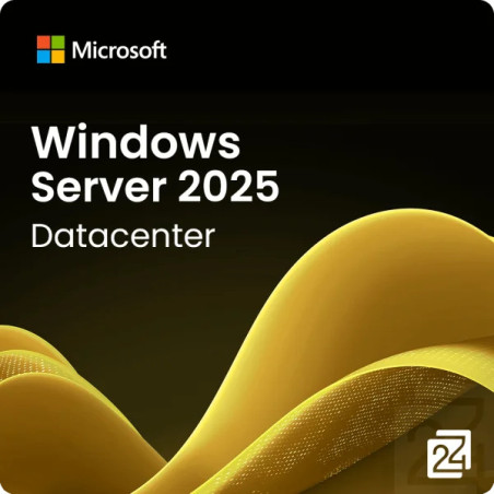 Win Zvr Datacntr 2025 64Bit ENG 1pk OEM DVD 16Core