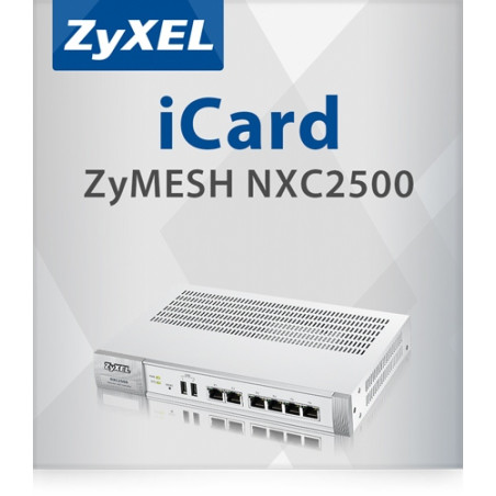 ZYXEL E-icard to enable ZyMesh funkcia na NXC2500