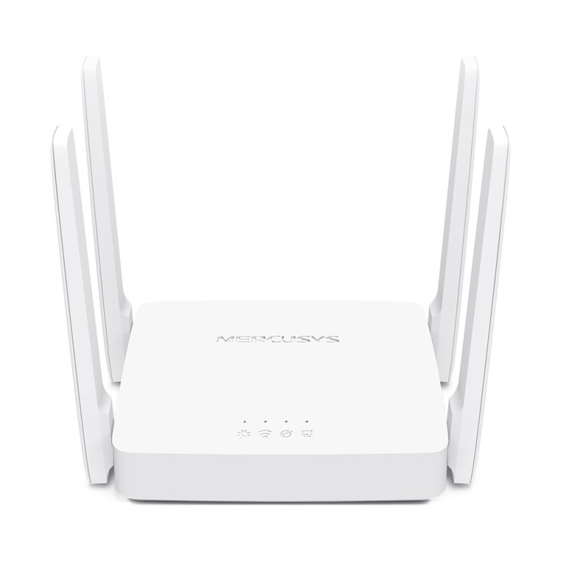 Mercusys AC10 AC1200 router, 2xLAN, 1xWAN, 4x pevná anténa