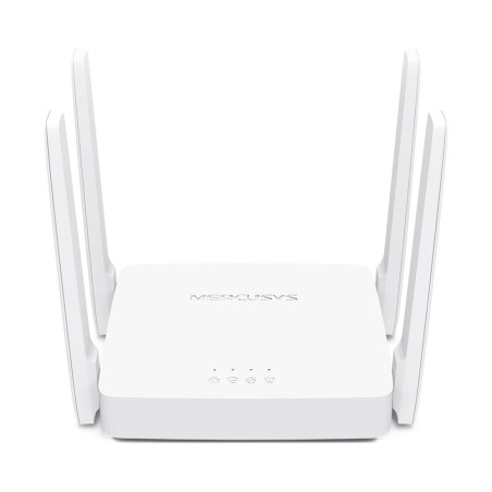 Mercusys AC10 AC1200 router, 2xLAN, 1xWAN, 4x pevná anténa