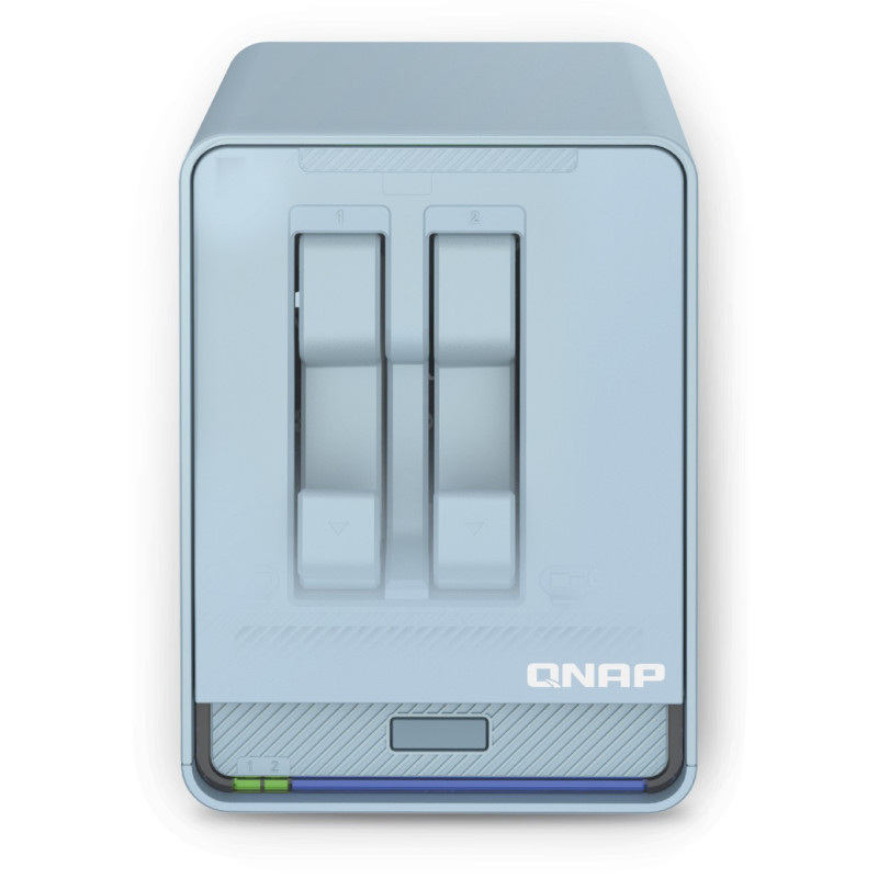 QNAP trojpásmový Wi-Fi SD-WAN Mesh AC2200 router/NAS - QMiroPlus-201W (2x SATA / 1x 2,5GbE / 4x GbE)