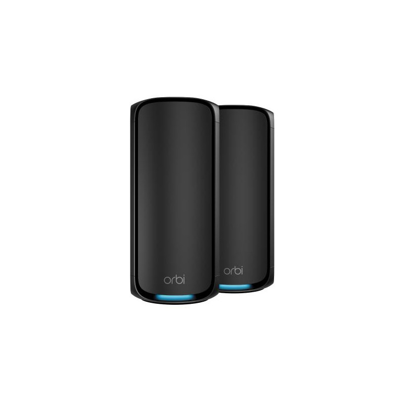 NETGEAR ORBI9 QB WIFI7 2P 1Y ARMOR BLK BNDL