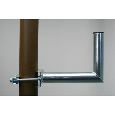 Anténny držiak na stožiar 25cm, priemer 42mm-prísl.