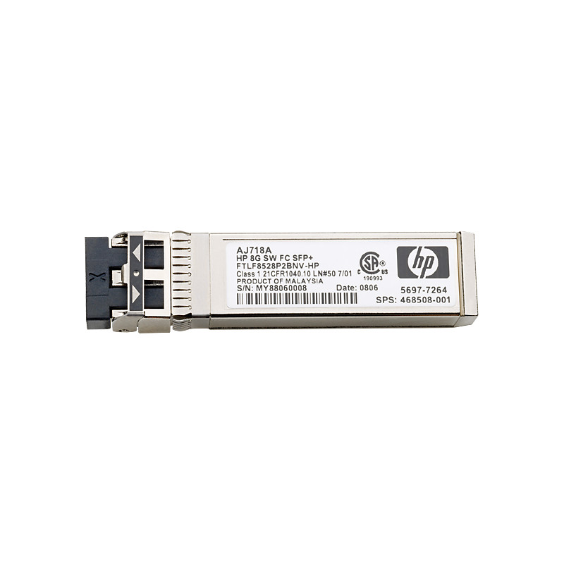 HP 8Gb Short Wave FC SFP+ 1 Pack