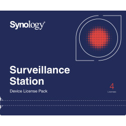 Synology DEVICE LICENSE (X 4) - kamerová licencia