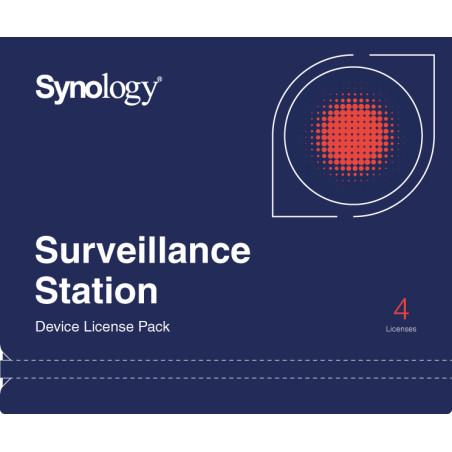 Synology DEVICE LICENSE (X 4) - kamerová licencia