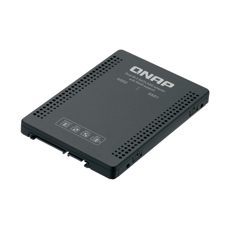 QNAP adaptér QDA-A2MAR (2x M.2 SSD SATA sloty v 2,5'' SATA rámčeku)