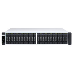 QNAP ES2486dc-2142IT-128G (all-flash ZFS NAS, duálny radič, 2x Xeon, 2x 64GB RAM, 24x 2,5'' SAS)