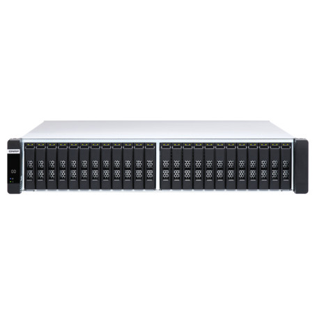 QNAP ES2486dc-2142IT-128G (all-flash ZFS NAS, duálny radič, 2x Xeon, 2x 64GB RAM, 24x 2,5'' SAS)