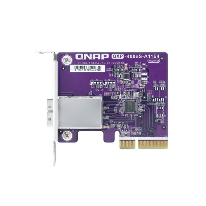 QNAP 1-port SFF-8088 SATA host bus adaptér, 4 x SATA 6Gb/s, PCIe 3.0 x2, pre TL SATA JBOD