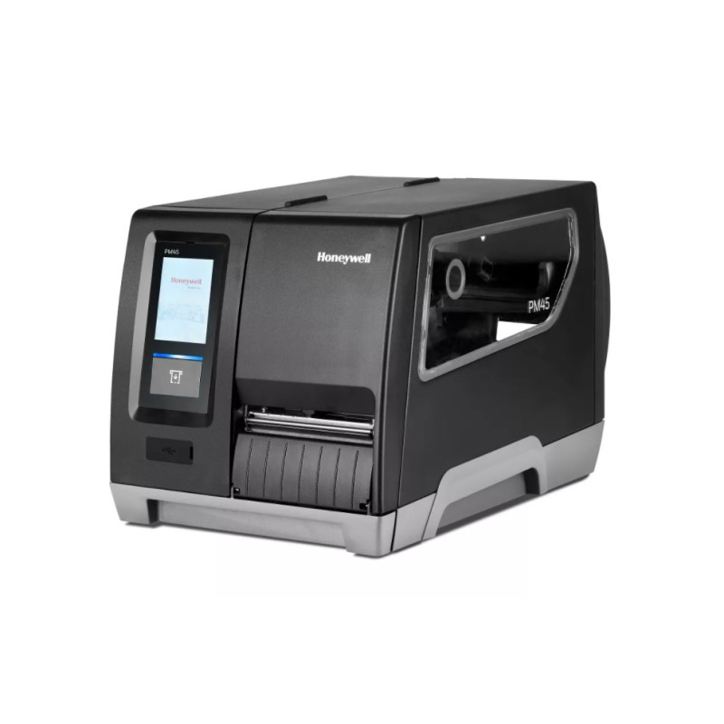 PM45 - FullTouch, 203 dpi, LTS, rewinder, RFID EÚ