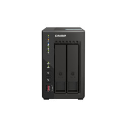 QNAP TS-253E-8G (4core 2,6GHz, 8GB RAM, 2x SATA, 2x M.2 NVM slot, 2x HDMI 4K, 2x 2,5GbE, 4x USB)