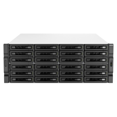 QNAP TS-h3087XU-RP-E2378-64G (Xeon 4,8GHz, ZFS, 64GB ECC RAM, 24x 3,5'' + 6x2,5'', 2x 2,5GbE, 2x10GbE)