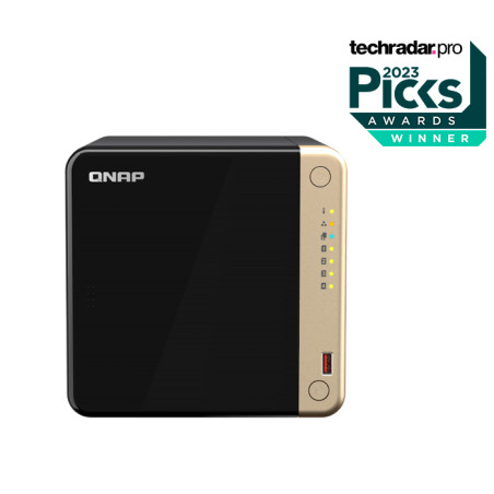 QNAP TS-464-8G (4core 2,9 GHz, 8GB RAM, 4xSATA, 2x M.2 NVM slot, 1xPCIe, 1xHDMI 4K, 2x2,5GbE, 4xUSB)