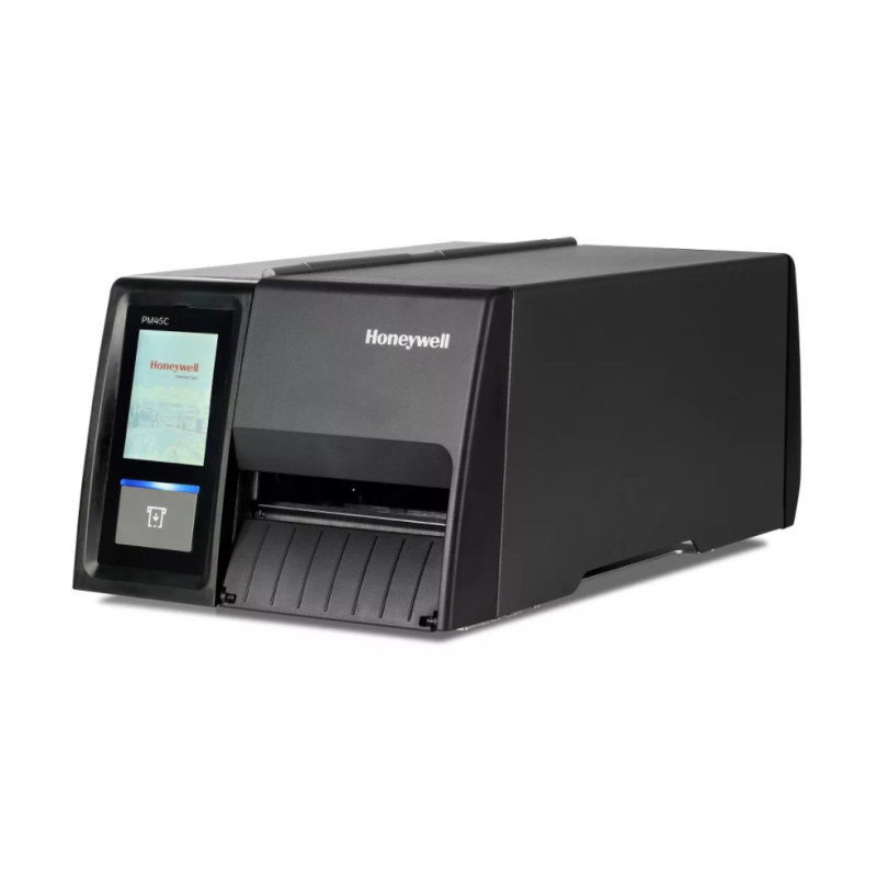 PM45C - FullTouch, 203 dpi, LTS, rewinder, ShortDoor