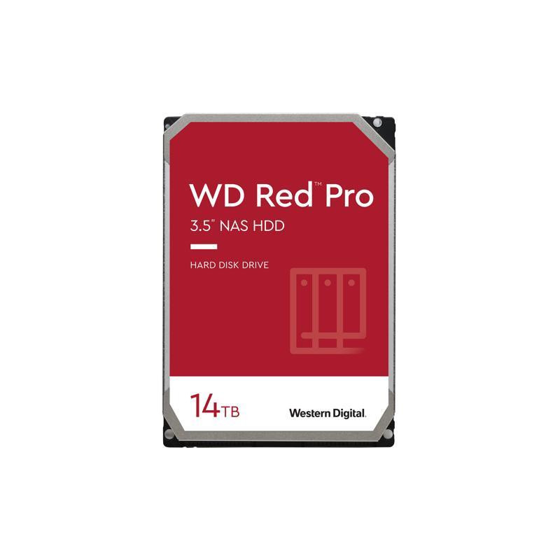 QNAP WD, HDD, Red Pro, SATA III, 3.5-inch, 14TB, WD142KFGX