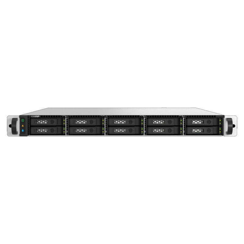 QNAP TS-h1077AFU-R7-32G (AMD Ryzen 7, 32GB ECC RAM, 10x 2,5'' SATA, 2x PCIe, 2x 2,5GbE, 2x 10GbE)