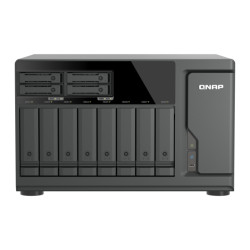 QNAP TVS-h1277AX-R5-16G (AMD Ryzen 5, 16GB DDR5 RAM, 8x 3,5'' + 4x 2,5'', 3x PCIe, 2x 2,5GbE, 2x 10GbE)