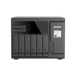 QNAP TVS-h877AX-R5-16G (AMD Ryzen 5, 16GB DDR5 RAM, 6x 3,5'' + 4x 2,5'', 3x PCIe, 2x 2,5GbE, 2x 10GbE)