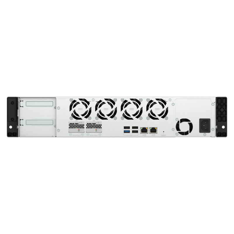 QNAP TS-h1065eU-8G (Intel 4core, ZFS, 8GB DDR5 RAM, 8x SATA + 2x E1.S, 1x PCIe, 2x 2,5GbE, 1x zdroj)