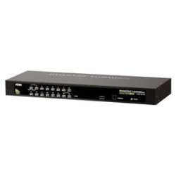 ATEN 16port KVM, PS/2+USB, OSD, rack 19'',