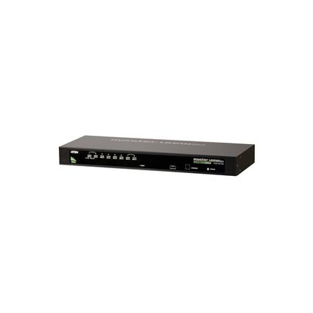 ATEN 8port KVM, PS/2+USB, OSD, 19'' rack, kombo k.