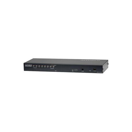 Aten KVM 8port OverNET CAT5, PS/2 + USB, OSD, rack