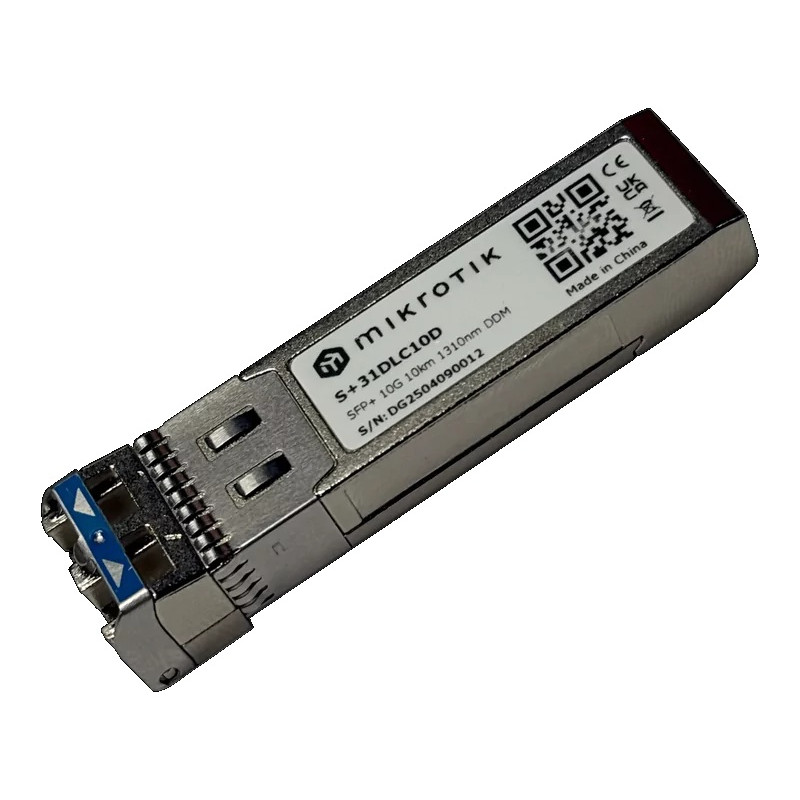 Mikrotik S+31DLC10D, SFP/SFP+ modul 1G/10G SM 10km 1310nm
