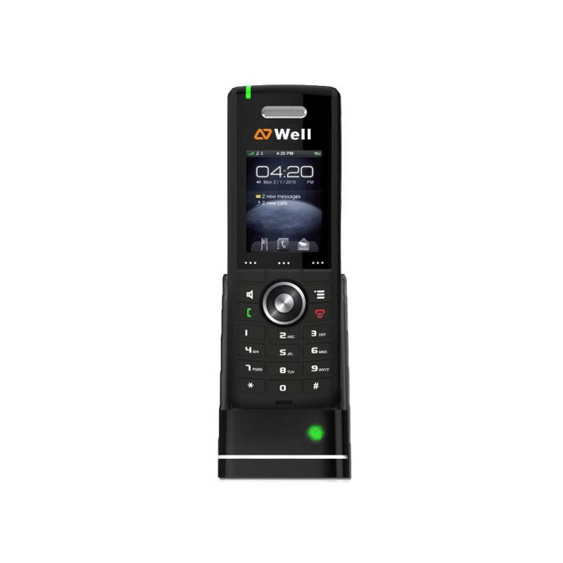WELL RTX8630 IP DECT rúčka pre RTX8660,2'' bar.LCD,8 prog.tl.