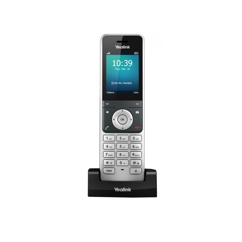 Yealink W56H IP DECT rúčka, 2,4'', 400 hodín pohotovostný režim, (W70B/W73P)
