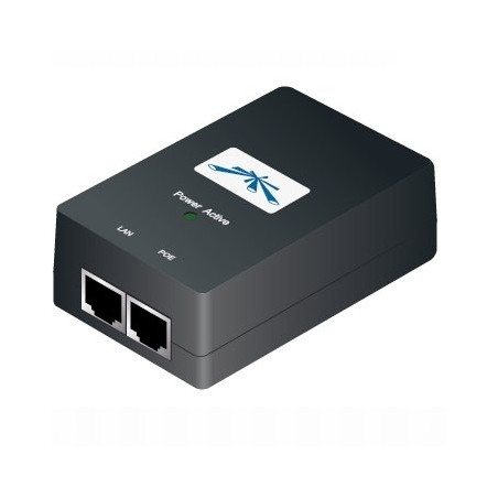 Ubiquiti POE-24, Gigabit PoE adpt.24V/1A (24W) vr. kábla