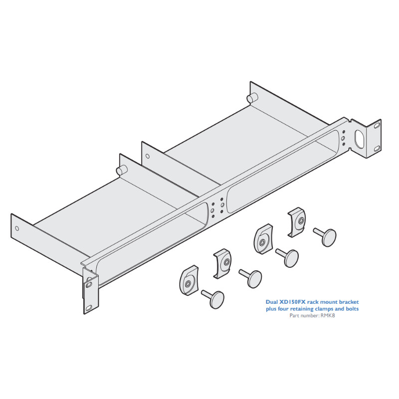 Rackmount kit 1U XD150