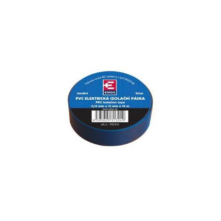 Emos Izolačná páska PVC 15/10 modrá