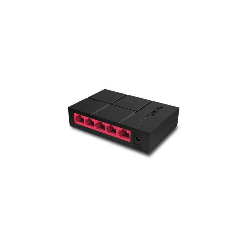 Mercusys MS105G 5x10/100/1000 switch, plastic case