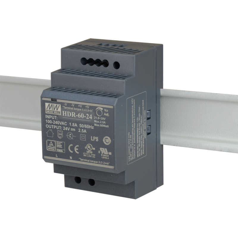D-Link DIS-H60-24 priemyselný zdroj 24V, 60W
