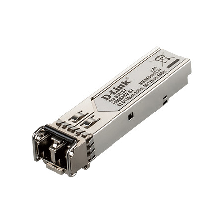 D-Link 1-port Mini-GBIC SFP to 1000BaseSX Transceiver, DIS-S301SX