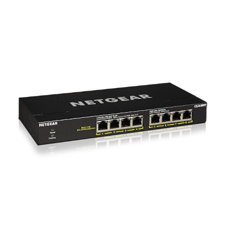 NETGEAR 8PT GE UNMANAGED SWCH W/POE/POE+