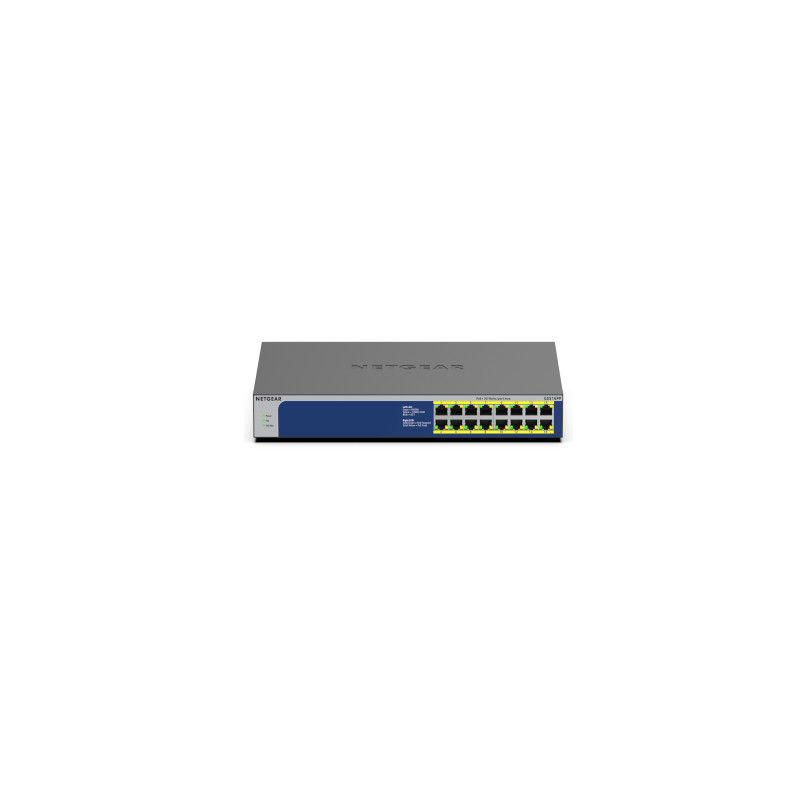 NETGEAR 16PT GIGE UNMNGED SWTCH W/POE+