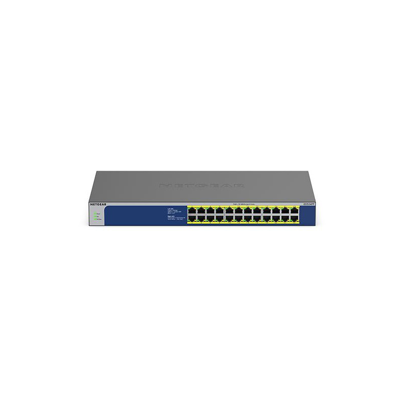 NETGEAR 24PT GIGE UNMNGED SWTCH W/ POE++