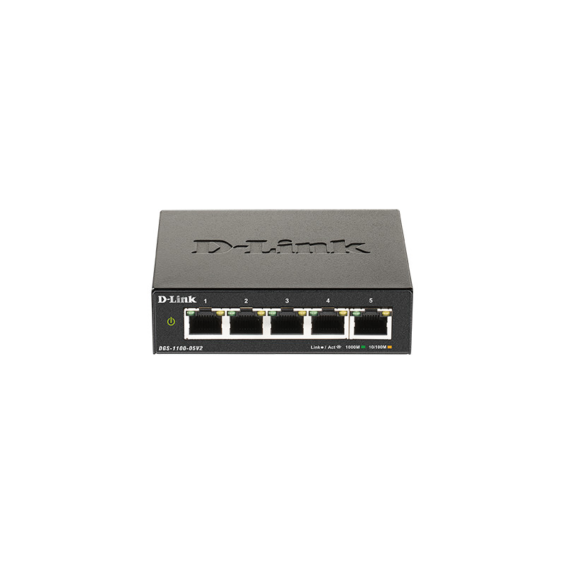 D-Link DGS-1100-05V2 Easy Smart Switch 10/100/1000
